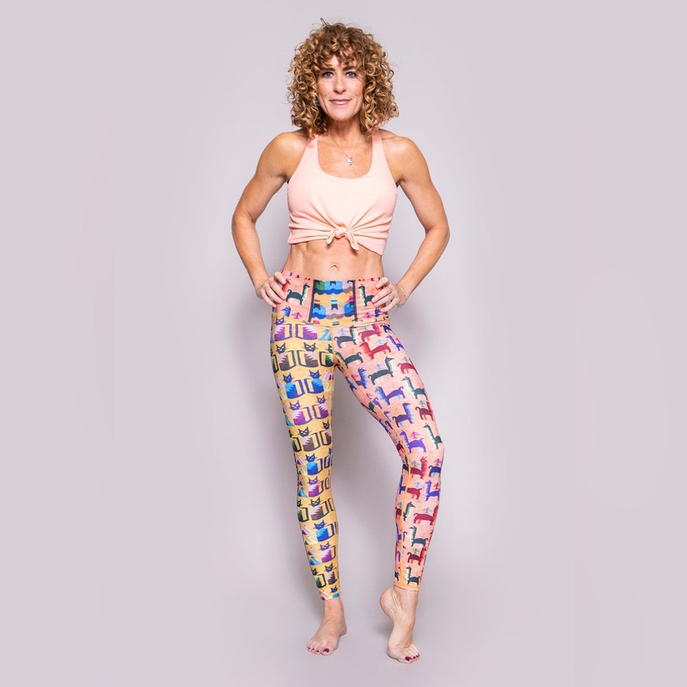 NWT/NIB Niyama Sol Kitty Llama Legging